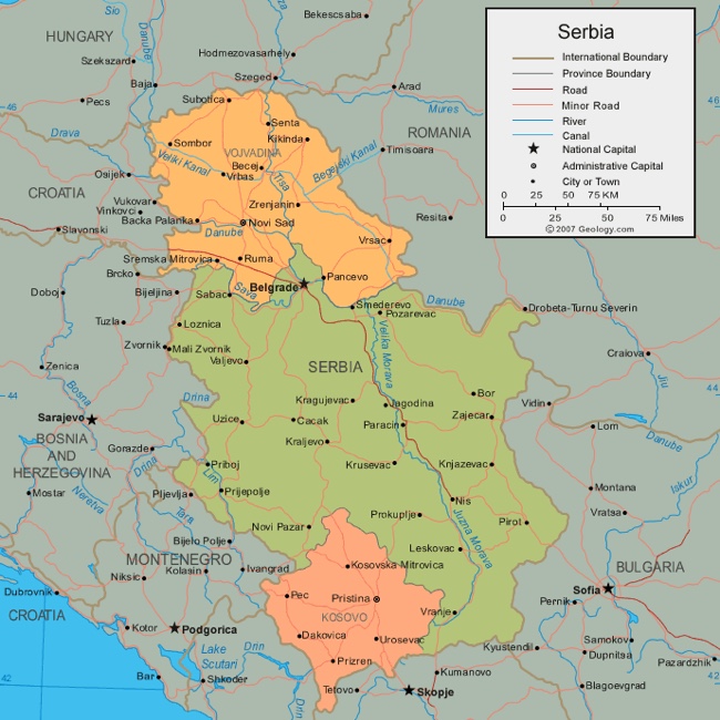 Province Serbia